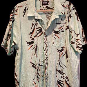 Billabong Men's Sundays Floral Short Sleeve Woven Shirt Size M/L